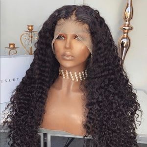 My luxury wig curly human hair wig
